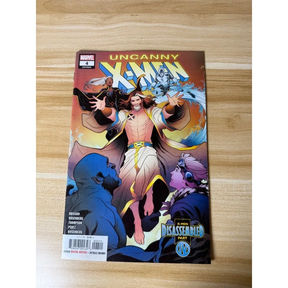 Uncanny X-Men #4 Marvel Comics‎ 2019 Disassembled Part 1 Brisson Rosenberg